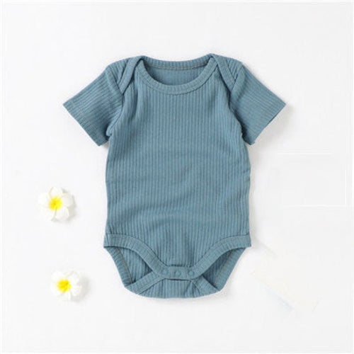 Organic Short Sleeve Baby Bodysuit