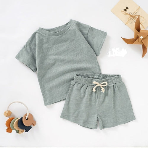 Organic Natural Baby Summer Outfit